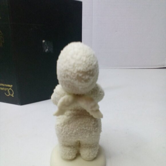 Department 56 Winter Tales Snowbabies Just One Little Candle Figurine Christmas - Picture 7 of 12